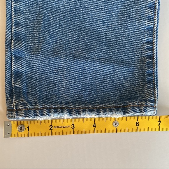 Levi's wedgie straight women’s classic high rise medium blue straight jeans NWT - Picture 10 of 12